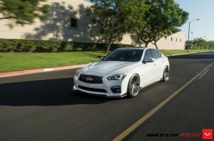 Infiniti Q50 on Vossen Wheels (VFS5) 2016 года